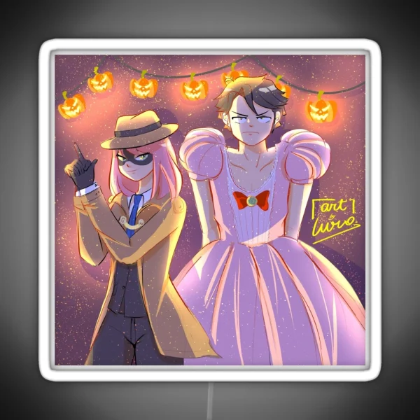 Halloween Party RGB Neon Sign