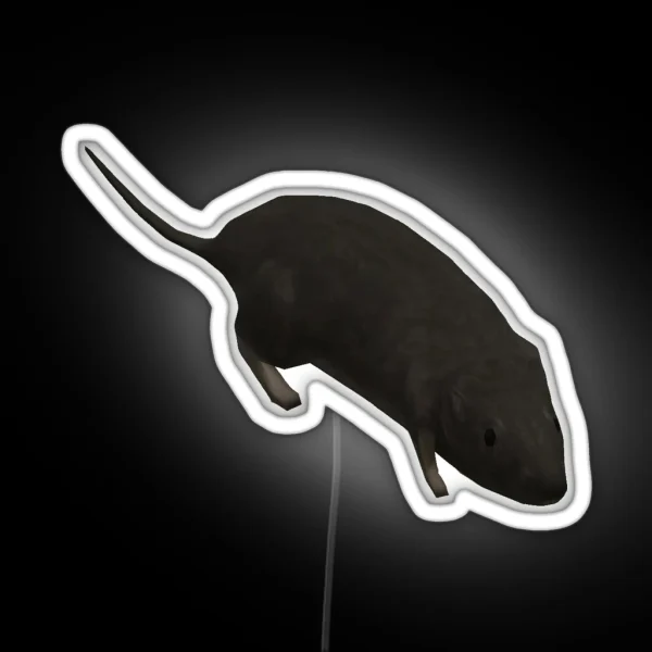 Halo 3 Rat RGB Neon Sign