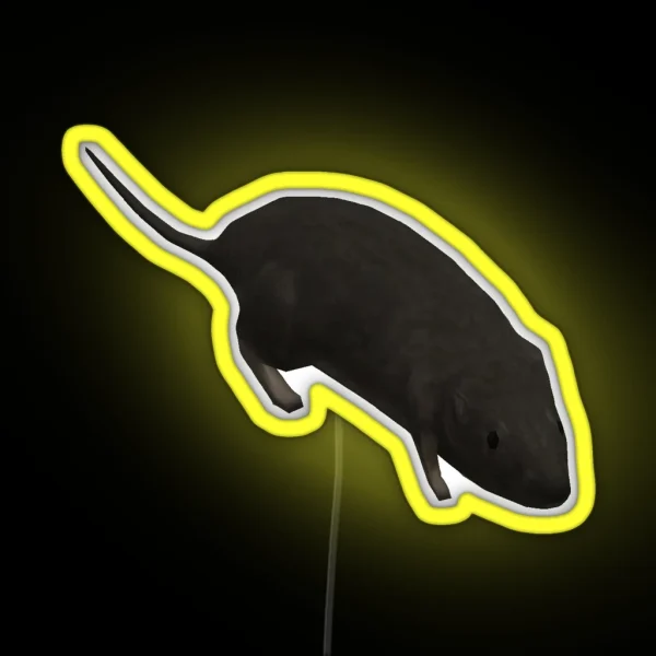Halo 3 Rat RGB Neon Sign