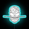 Hamo Grey Mountain Biking Skulls New Zealand Led RGB Neon Sign - Image 3