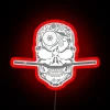Hamo Grey Mountain Biking Skulls New Zealand Led RGB Neon Sign - Image 2