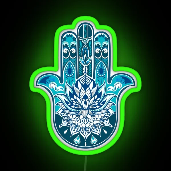 Hamsa RGB Neon Sign