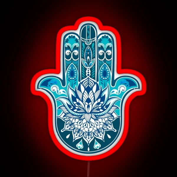 Hamsa RGB Neon Sign