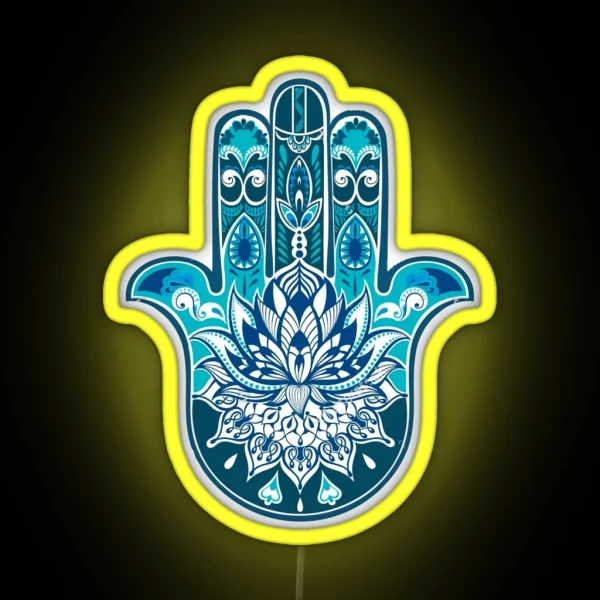 Hamsa RGB Neon Sign