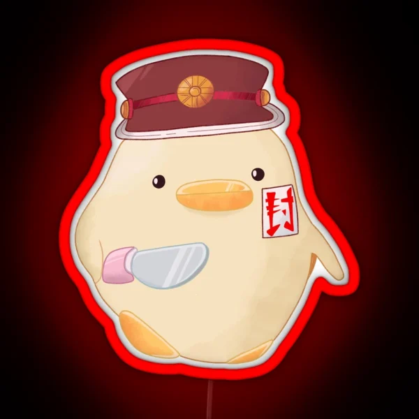 Hanako Duck Meme Led RGB Neon Sign