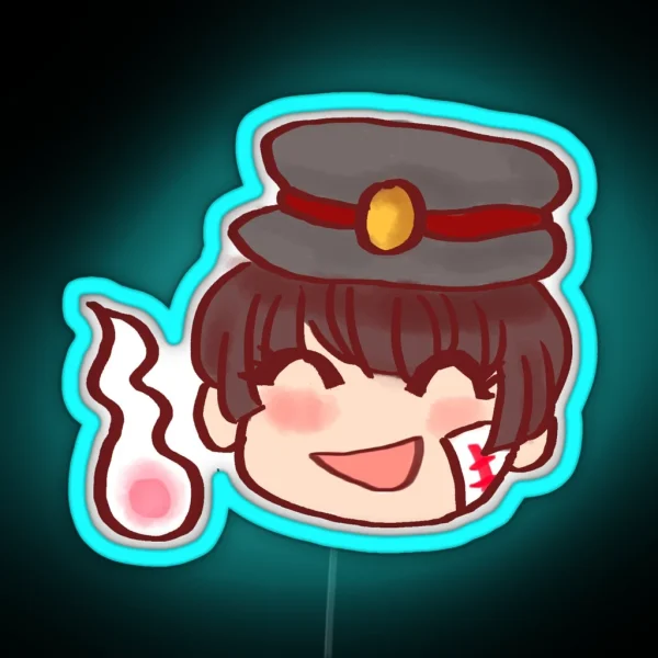 Hanako From Toilet Bound Hanako Kun RGB Neon Sign