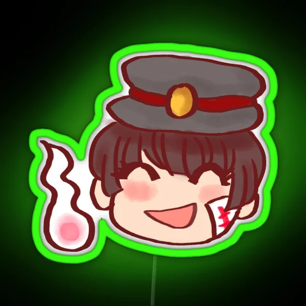 Hanako From Toilet Bound Hanako Kun RGB Neon Sign