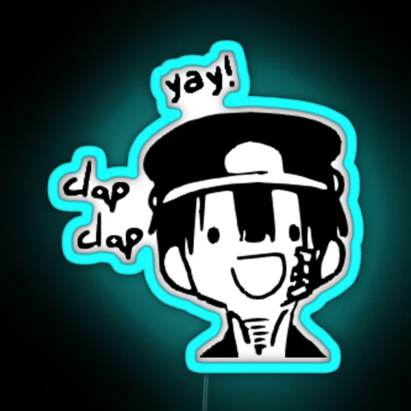 Hanako Kun Manga RGB Neon Sign