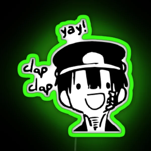 Hanako Kun Manga RGB Neon Sign