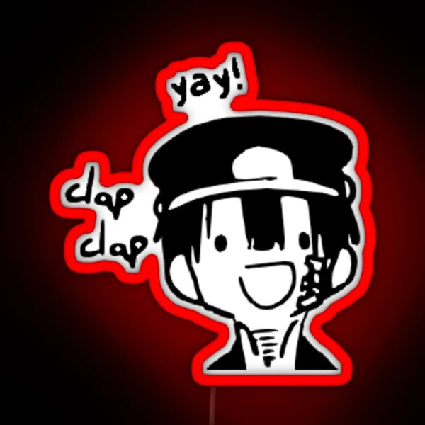 Hanako Kun Manga RGB Neon Sign