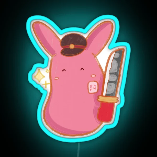 Hanako Kun Mokke Version RGB Neon Sign