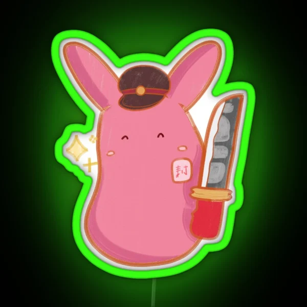 Hanako Kun Mokke Version RGB Neon Sign