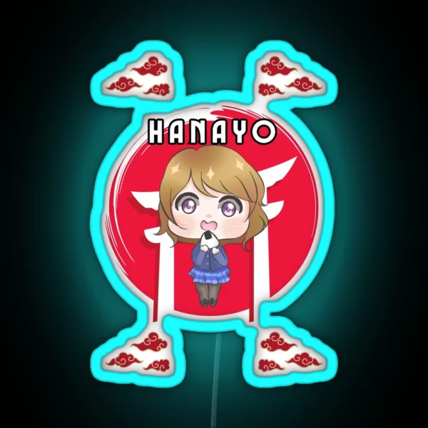 Hanayo Love Live RGB Neon Sign