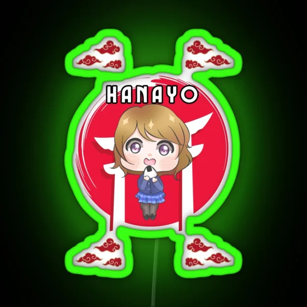 Hanayo Love Live RGB Neon Sign