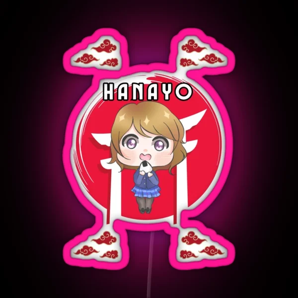 Hanayo Love Live RGB Neon Sign