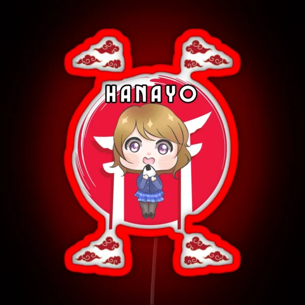 Hanayo Love Live RGB Neon Sign