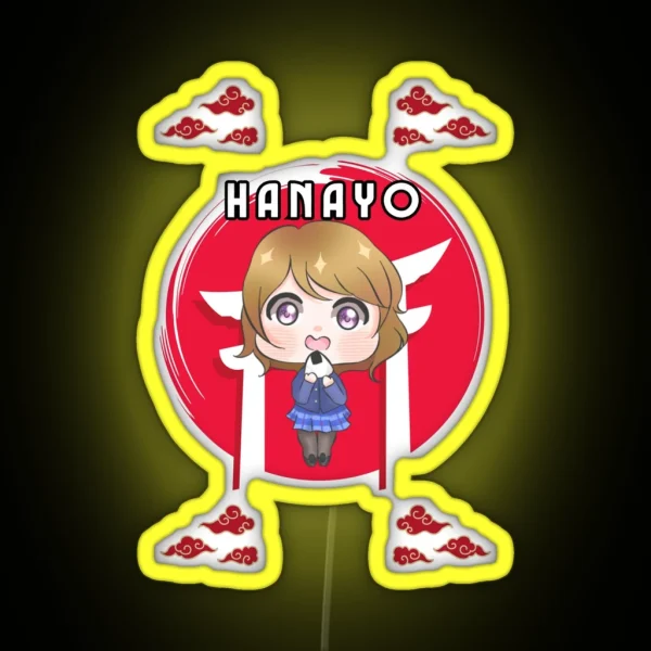 Hanayo Love Live RGB Neon Sign