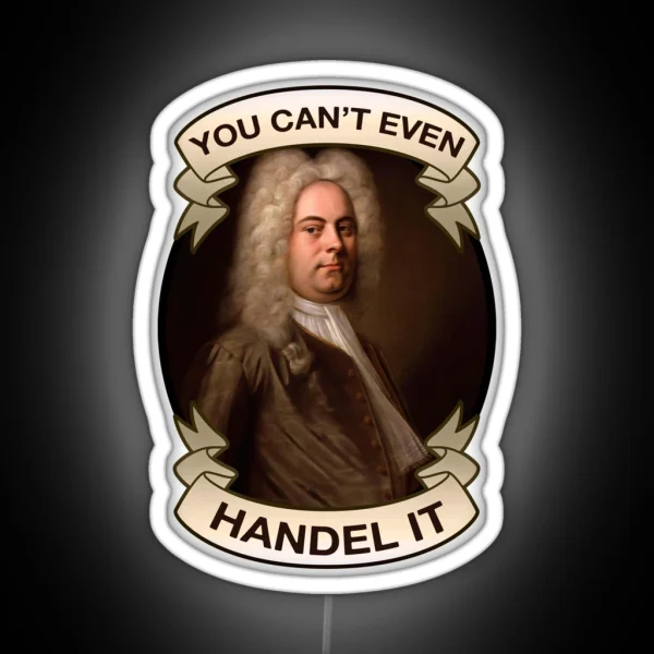 Handel Pun RGB Neon Sign