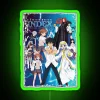 Handsome Boy A Certain Magical Index Art Novel Series RGB Neon Sign - Image 4