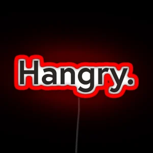 Hangry RGB Neon Sign