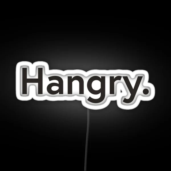 Hangry RGB Neon Sign