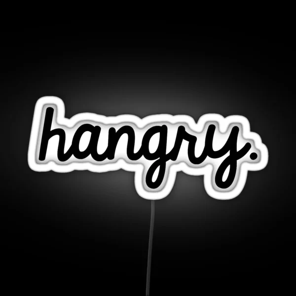Hangry RGB Neon Sign