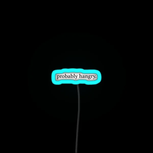 Hangry RGB Neon Sign