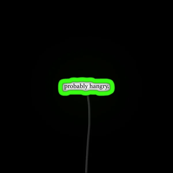 Hangry RGB Neon Sign