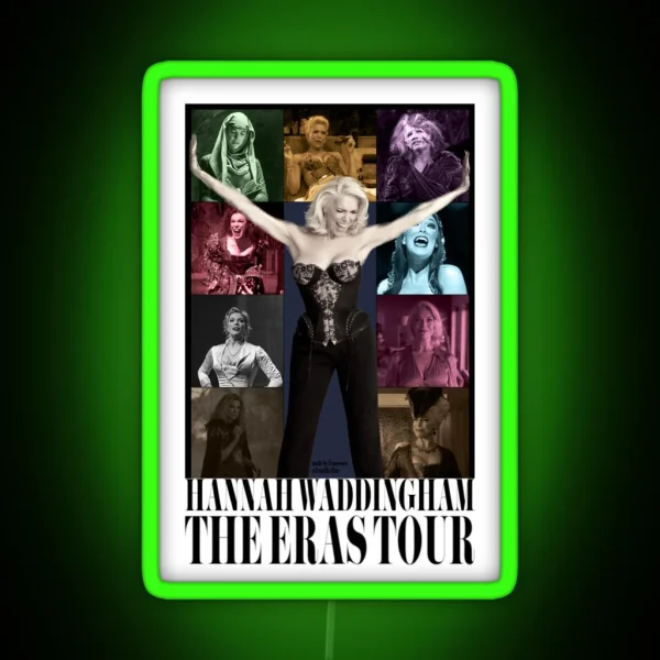Hannah Waddingham The Eras Tour RGB Neon Sign