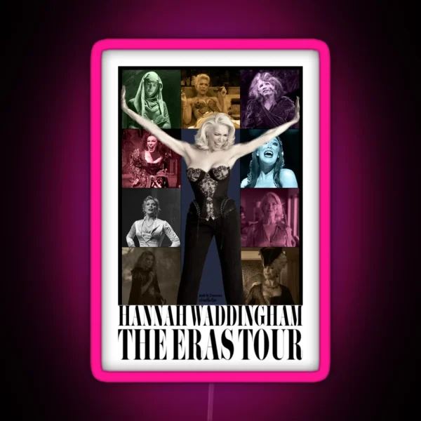 Hannah Waddingham The Eras Tour RGB Neon Sign