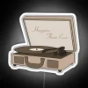 Happier Than Ever Record Player RGB Neon Sign