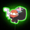 Happosai Ranma 1 2 RGB Neon Sign - Image 3