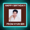 Happy Birthday From Hyun Bin RGB Neon Sign - Image 2
