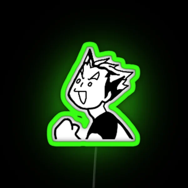 Happy Bokuto RGB Neon Sign