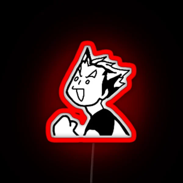 Happy Bokuto RGB Neon Sign