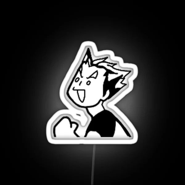 Happy Bokuto RGB Neon Sign