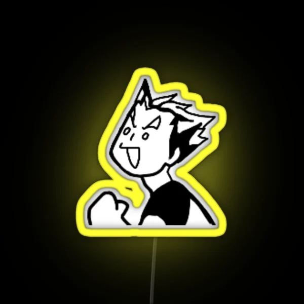 Happy Bokuto RGB Neon Sign