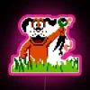 Happy Dog Holding Single Duck From Duck Hunt Arcade Video Game RGB Neon Sign - Image 6