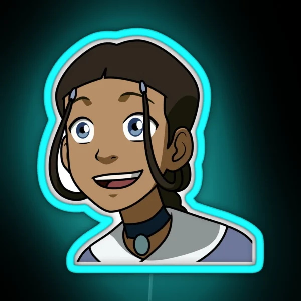 Happy Katara RGB Neon Sign