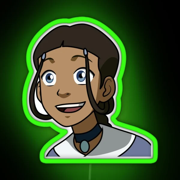 Happy Katara RGB Neon Sign