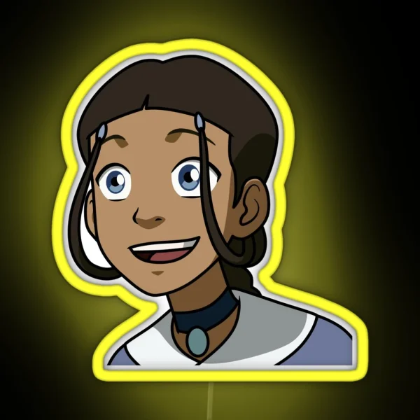 Happy Katara RGB Neon Sign