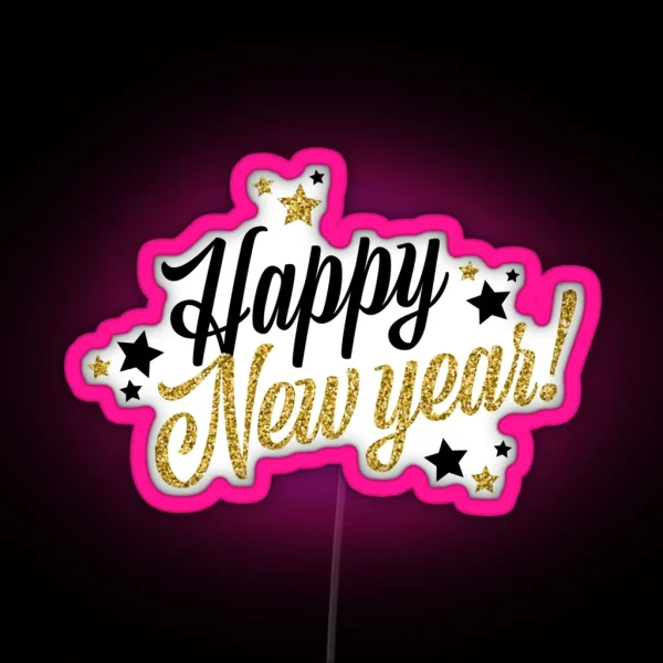 Happy New Year RGB Neon Sign