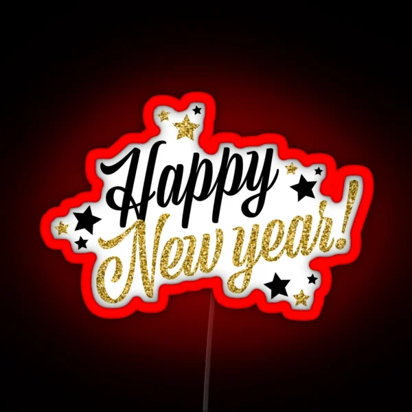 Happy New Year RGB Neon Sign