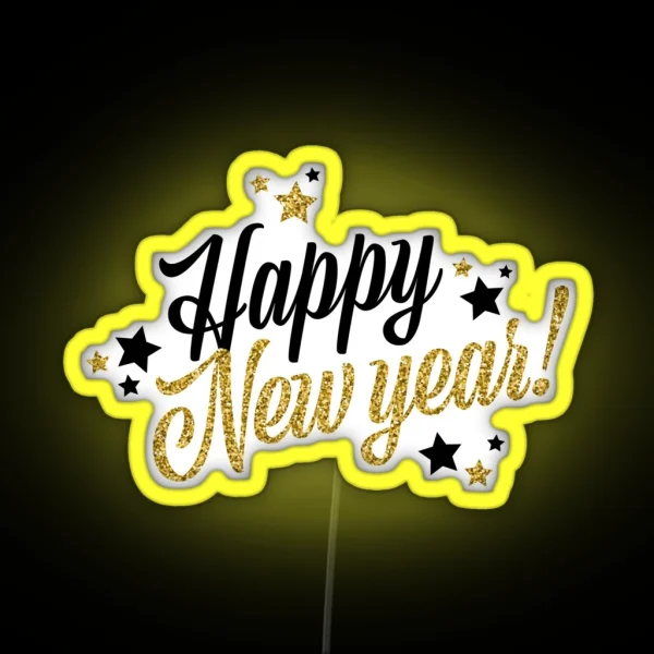 Happy New Year RGB Neon Sign