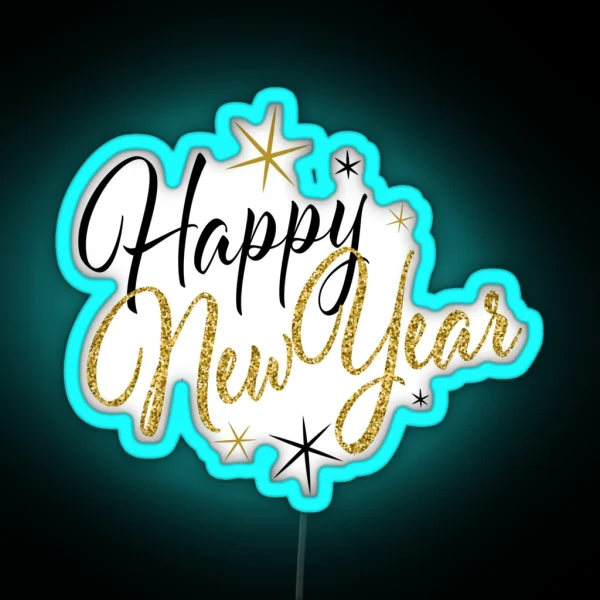 Happy New Year RGB Neon Sign