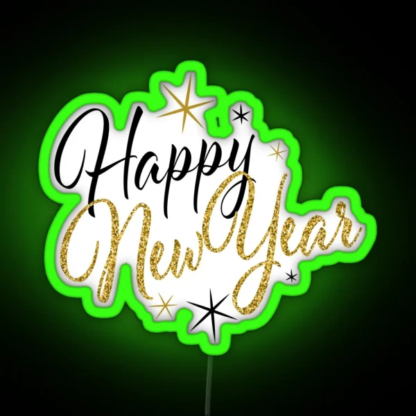 Happy New Year RGB Neon Sign