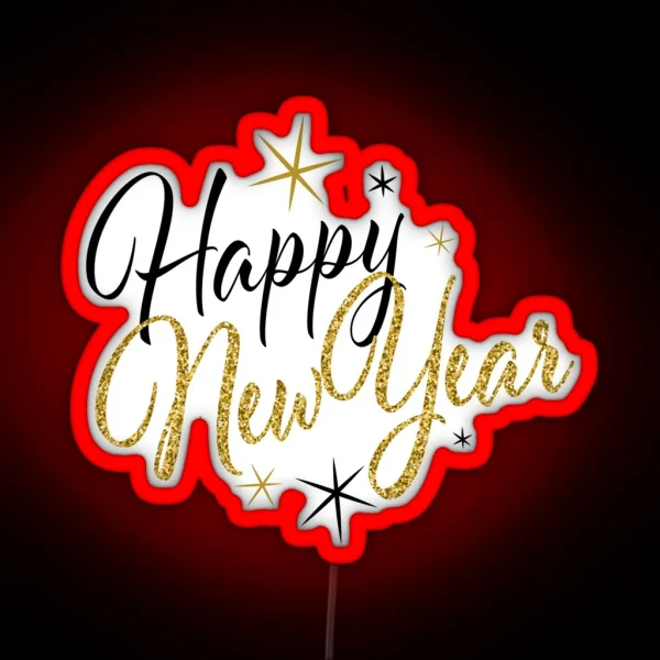 Happy New Year RGB Neon Sign