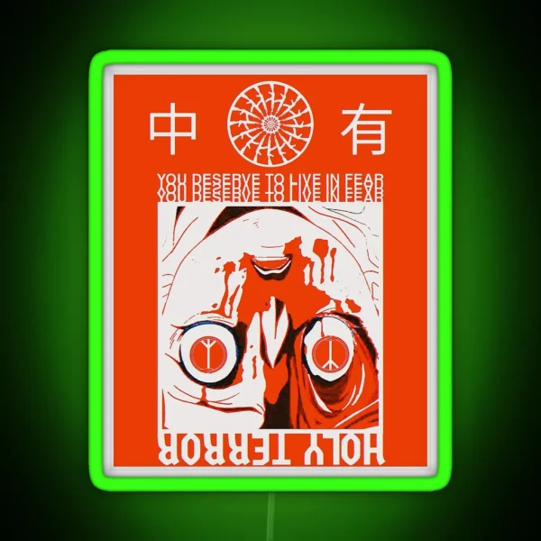 Happy NGE Year RGB Neon Sign