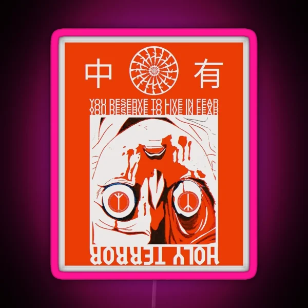 Happy NGE Year RGB Neon Sign
