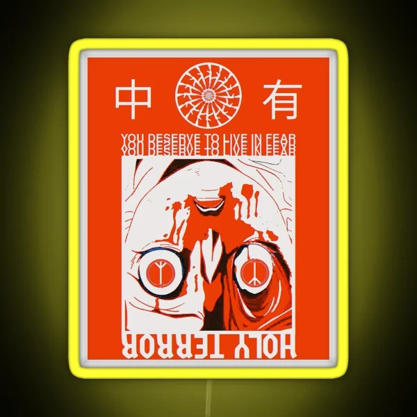 Happy NGE Year RGB Neon Sign